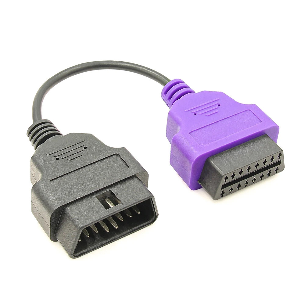 Replacement For MultiE-CUScan Fiat Cable OBD2 Diagnostic E-CU Scan Adapter Cable