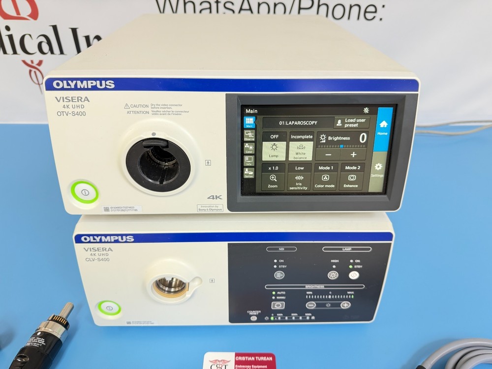 Olympus S400 4K Non-Autoclavable Camera System and Light Source