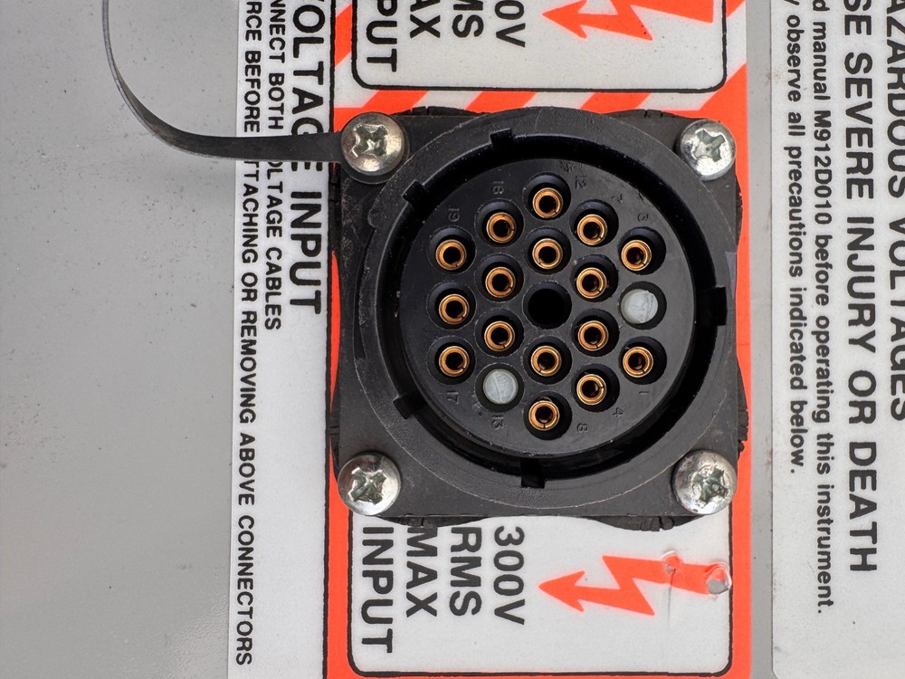 Esterline Angus Recording Voltmeter Series D Used