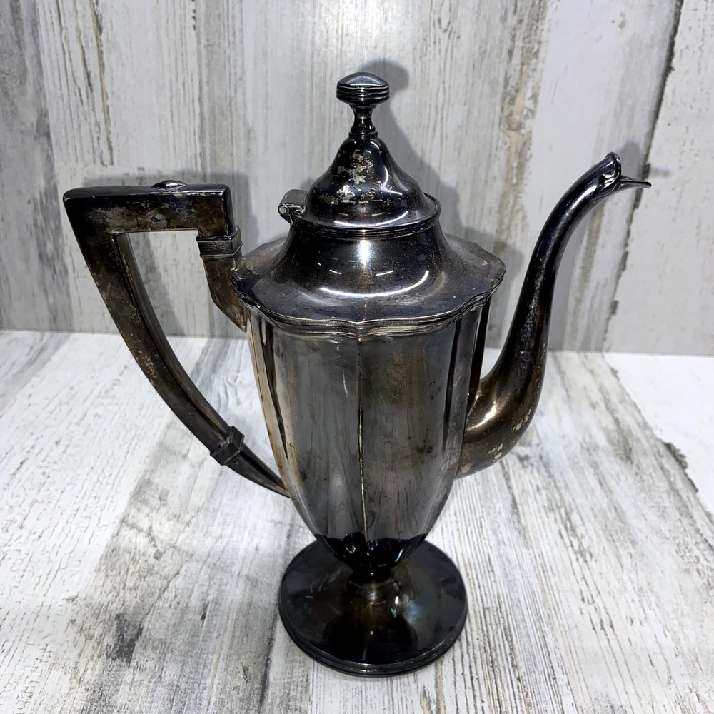 BSCEP Silver Plate Tea/Coffee Pot MC