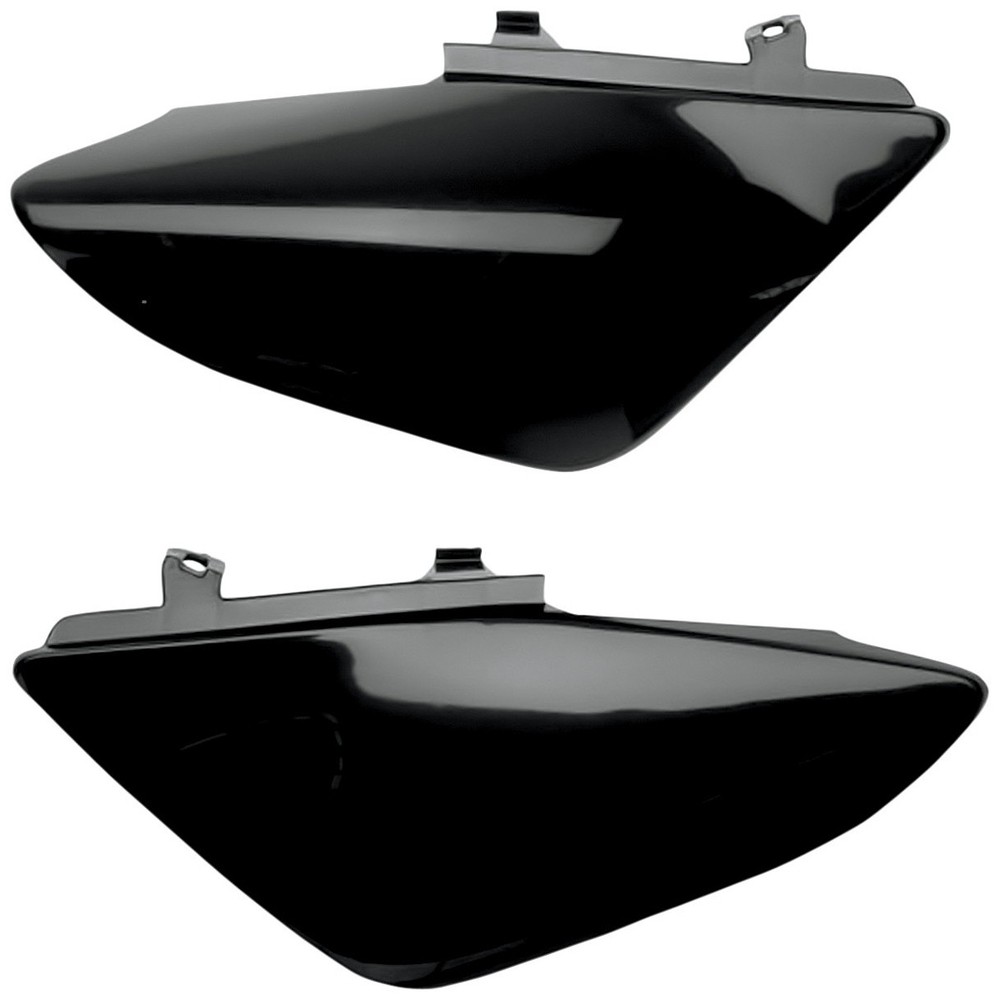 UFO Black Plastic Rear Side Panels (HO03644-001)