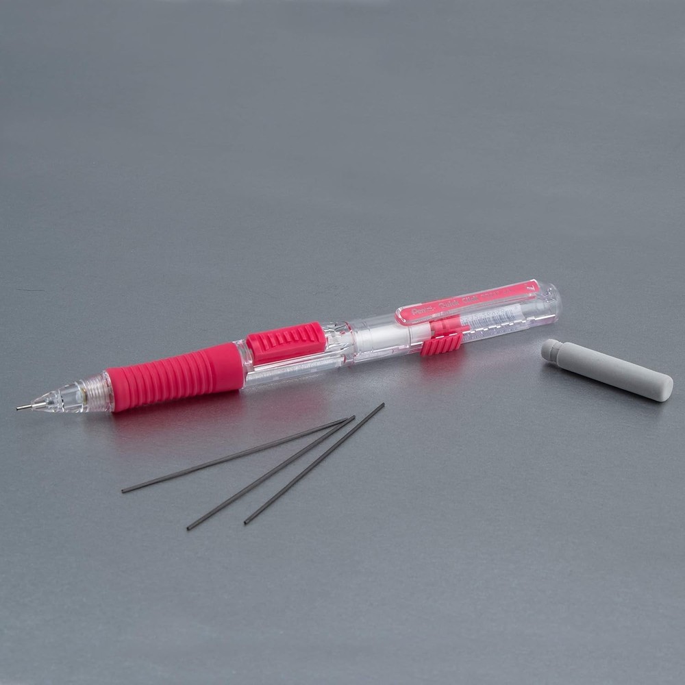 36ct Quick Click Mechanical Pencils 0.7mm Assorted Colors Clear Barrel