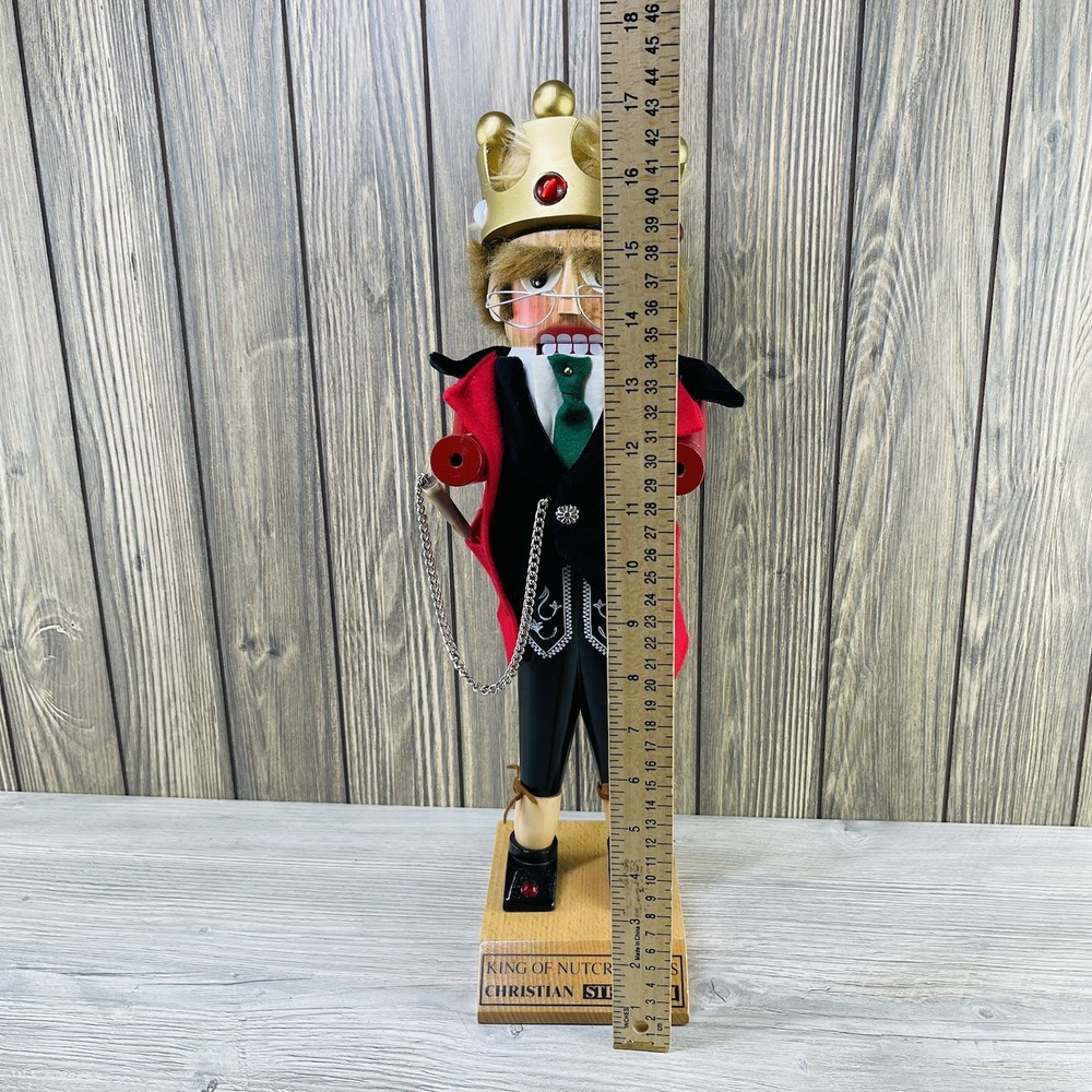 Christian Steinbach King Of Nutcrackers nutcracker Missing Parts READ
