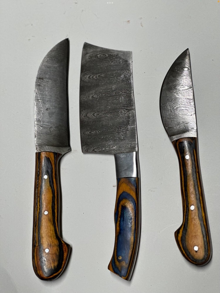 Damascus knives