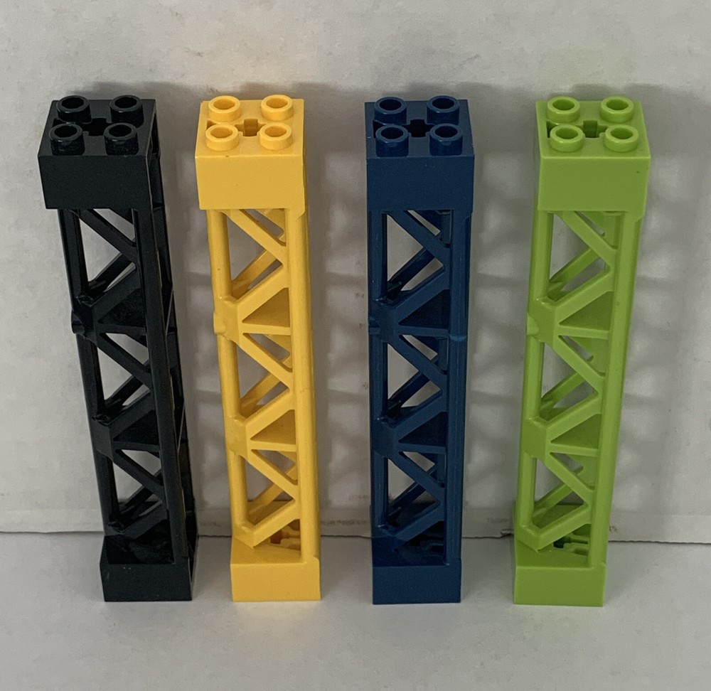 Lego Part 95347 (2pcs) Support 2 x 2 x 10 Girder Triangular Vertical