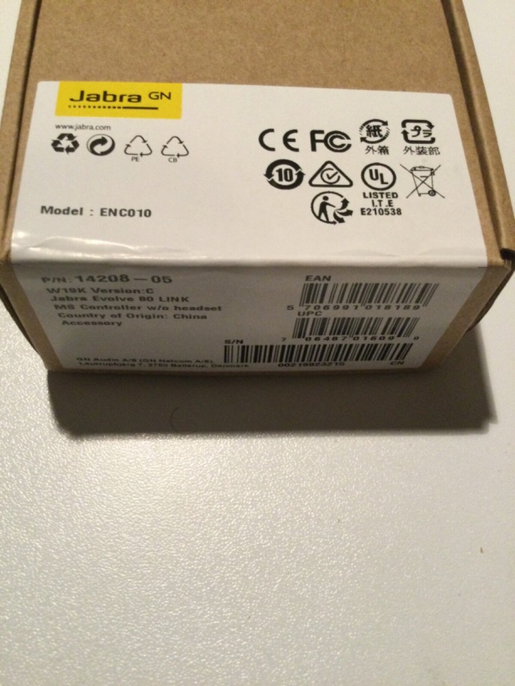 Jabra GN Model ENC010 Connection New/Open Box