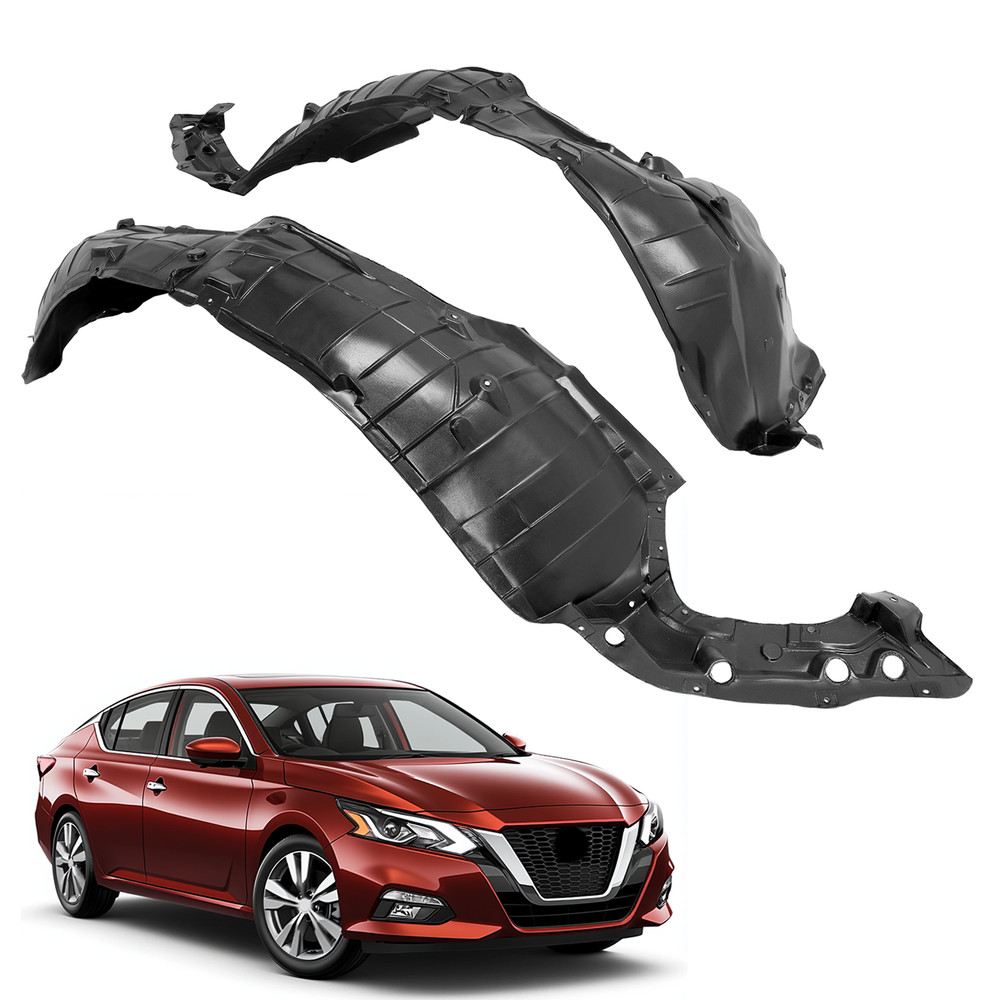Fender Liner Front Driver & Passenger Side Set For Nissan Altima 2016 2017 2018