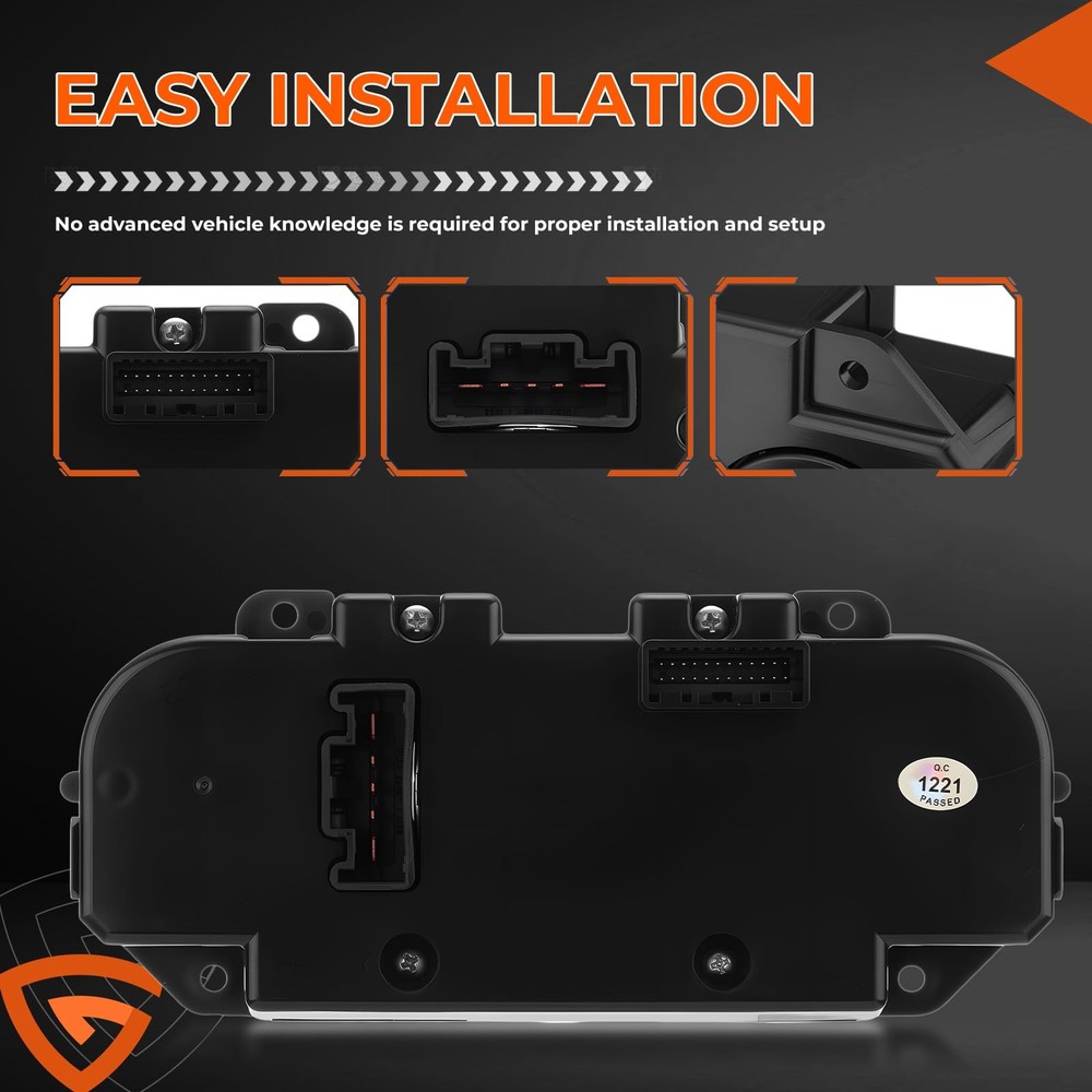 Front Climate Control Module 599-217 Heater A/C Switch fit 68268189AA