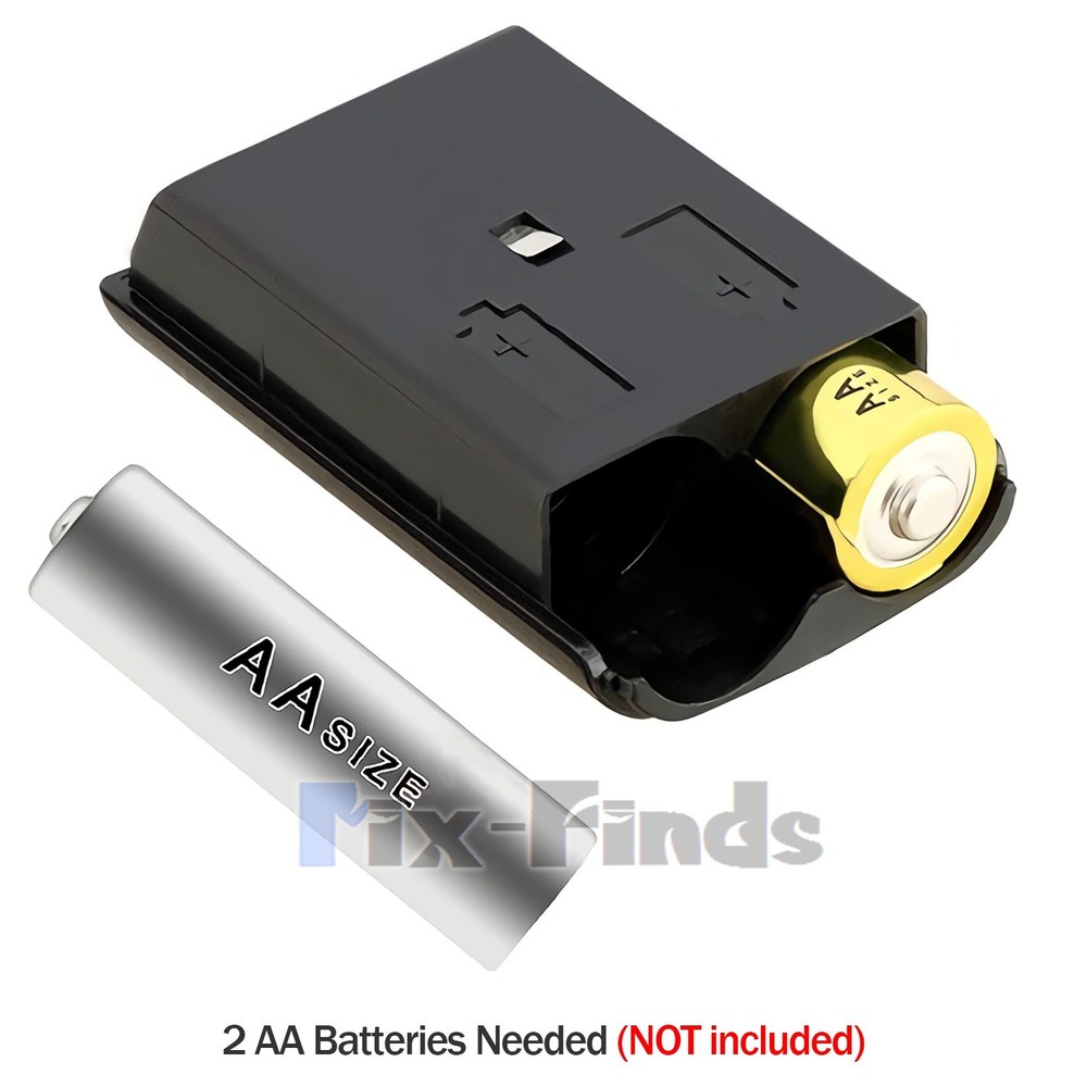 10pcs AA Battery Back Cover Case Shell Pack For Xbox 360 Wireless Controller US