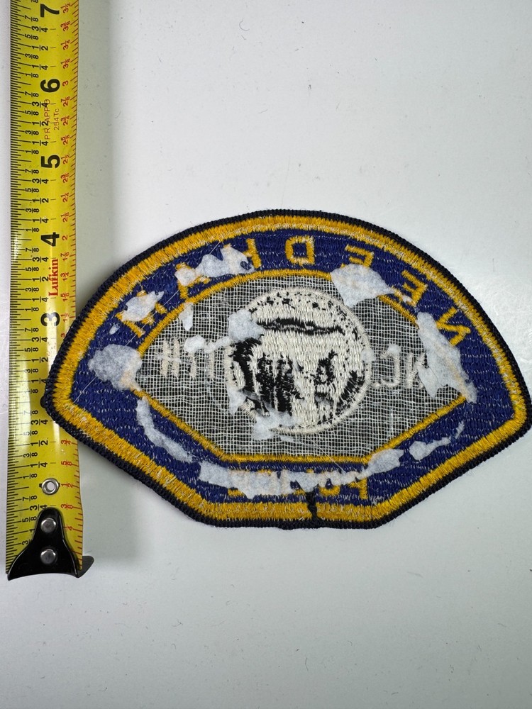 Needham Police Massachusetts MA Patch I1a