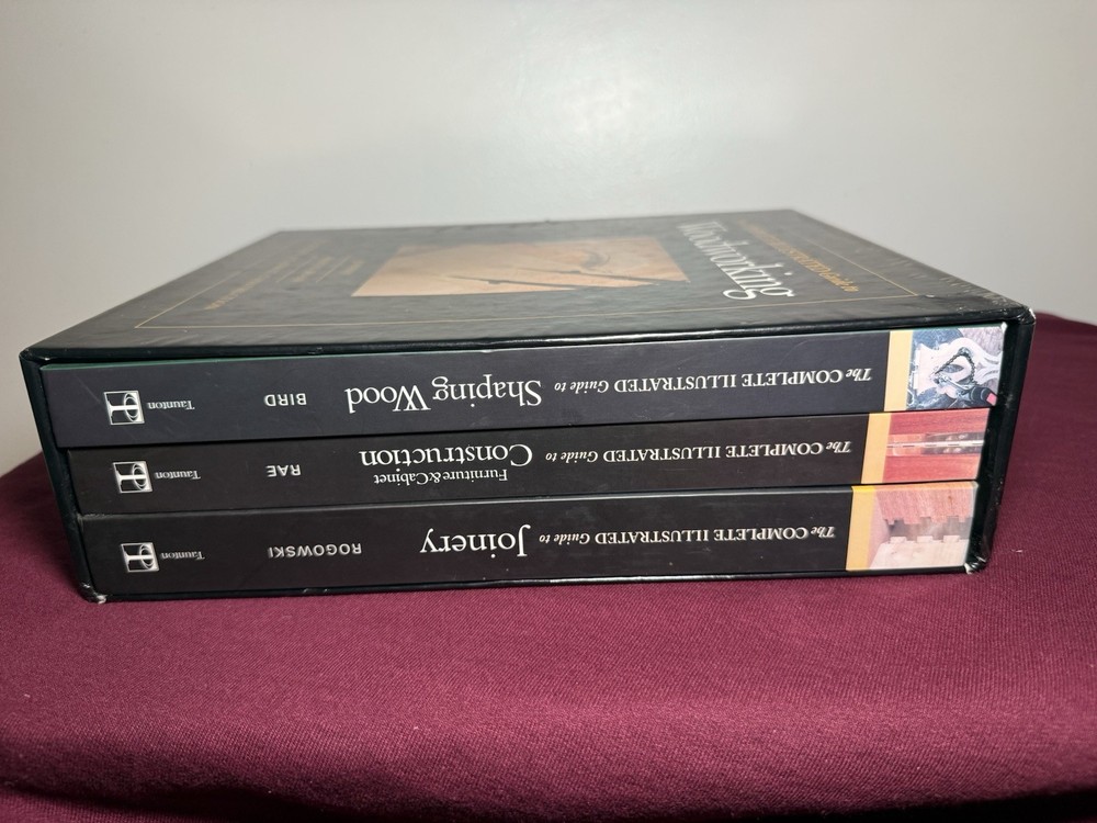 Complete Illustrated Guide Woodworking Set Joinery Shaping Construction HC