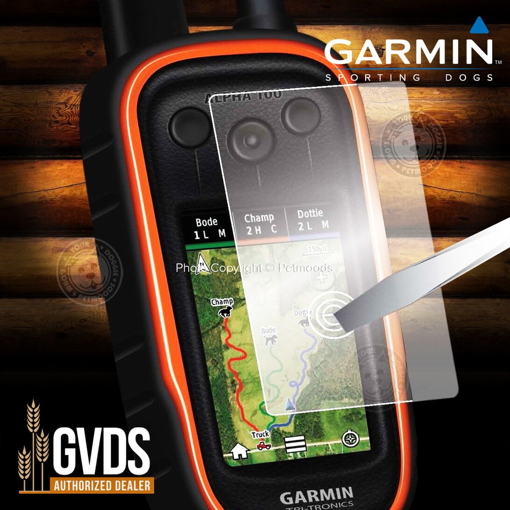 Garmin Alpha 100 Handheld Flexible Iron Screen Protector GVDS