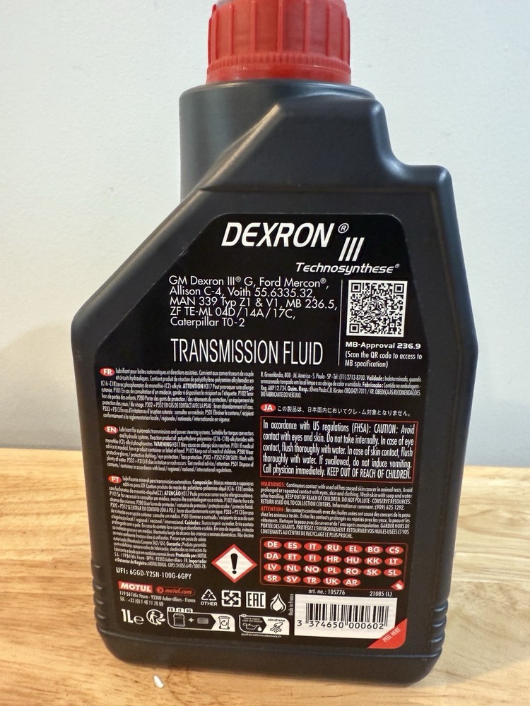 MOTUL 105776 - Automatic Transmission Fluid
