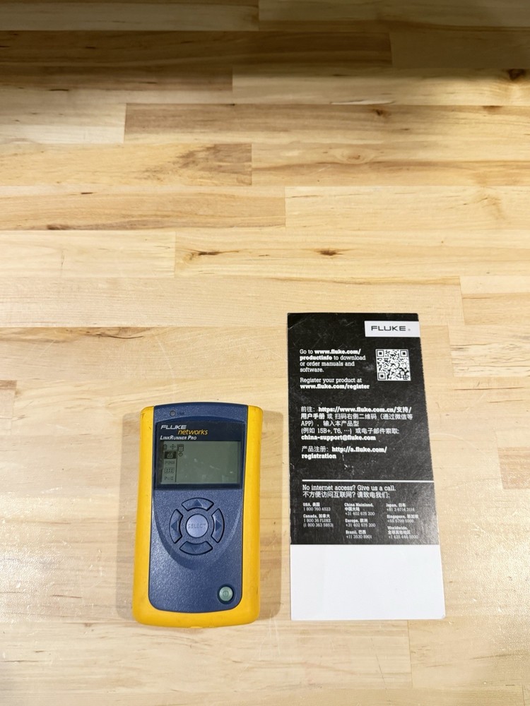 FLUKE NETWORKS LINKRUNNER PRO TESTER (TESTED) SHIPS FAST