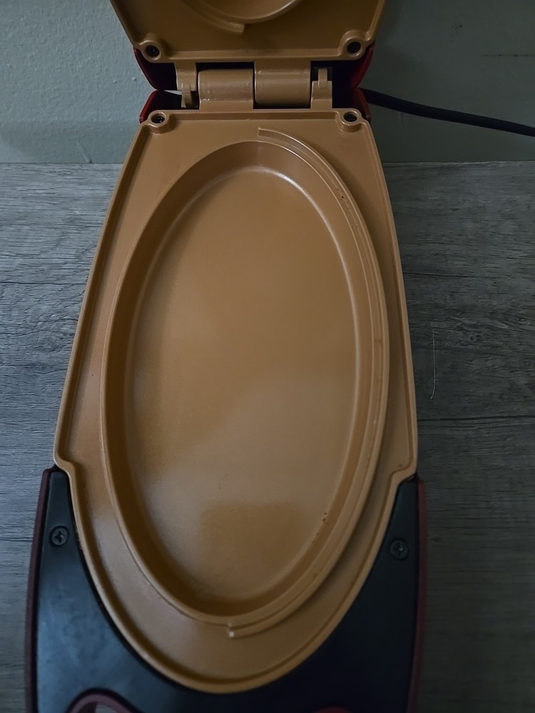 Copper Red 5 Minute Chef Ceramic Nonstick Omelet Snack Maker