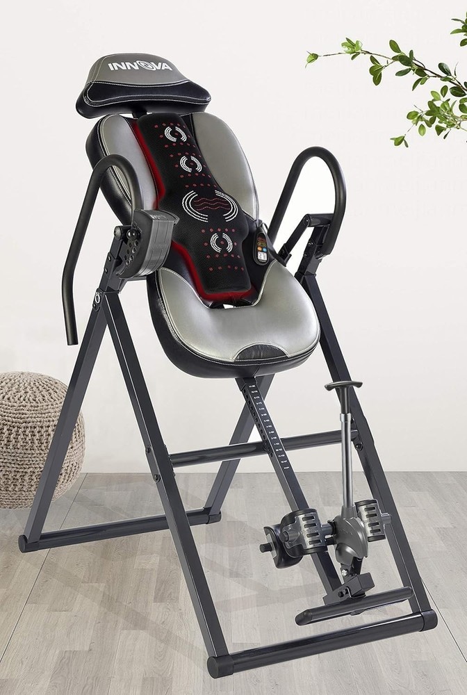 Innova Advanced Heat & Massage Inversion Table - Heavy Duty, Multi-Mode Thera...