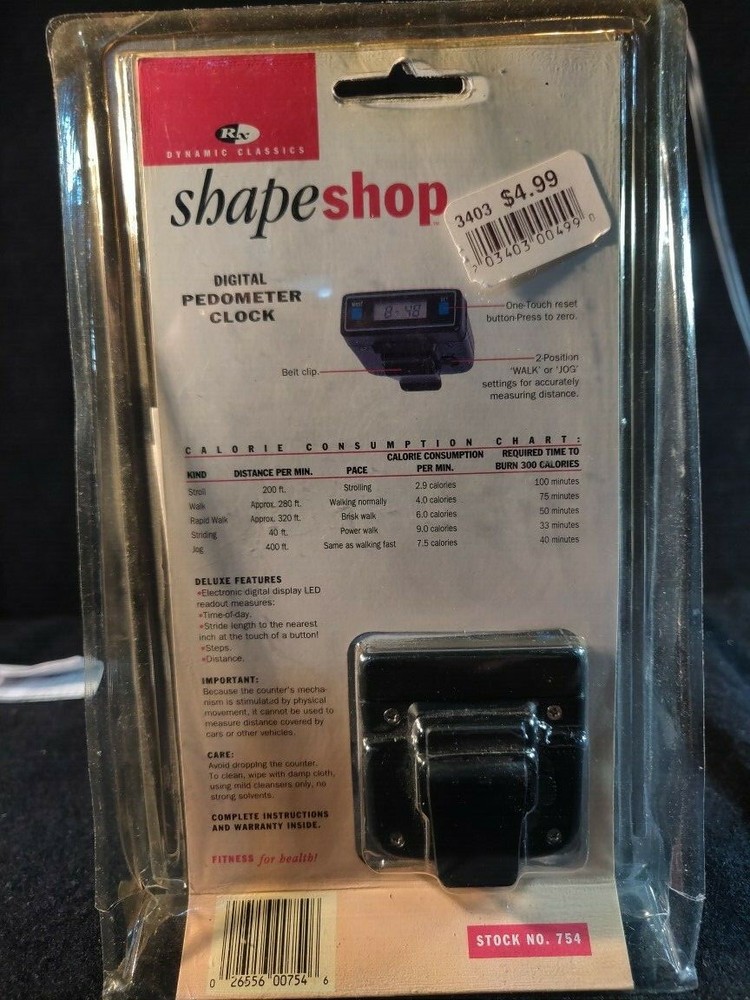 New pedometer