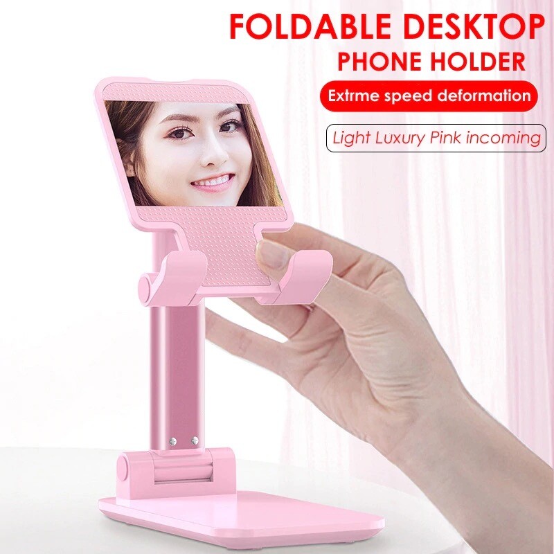 Adjustable Cell Phone Tablet Stand Desktop Holder Mount Mobile Phone iPad iPhone