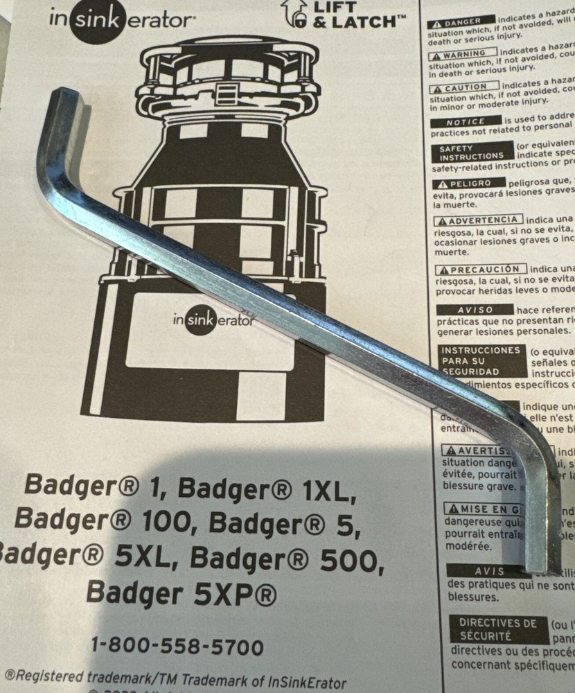 NEW Insinkerator Badger Garbage Disposal Quick Lock Mounting Flange Kitchen Sink