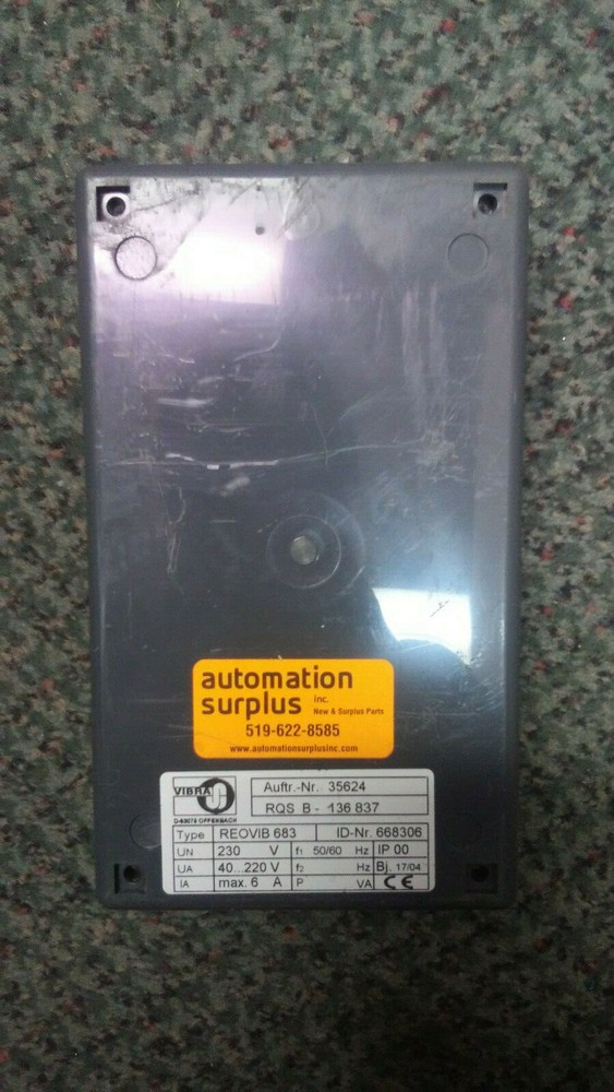 REO VIBRA REOVIB-683 VIBRATION CONTROL QUANTITY!! WOW!! EXCELLENT!