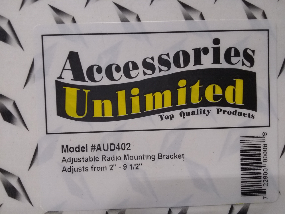 AUD402 Adjustable Universal CB Radio Mounting Bracket Accessories Unlimited