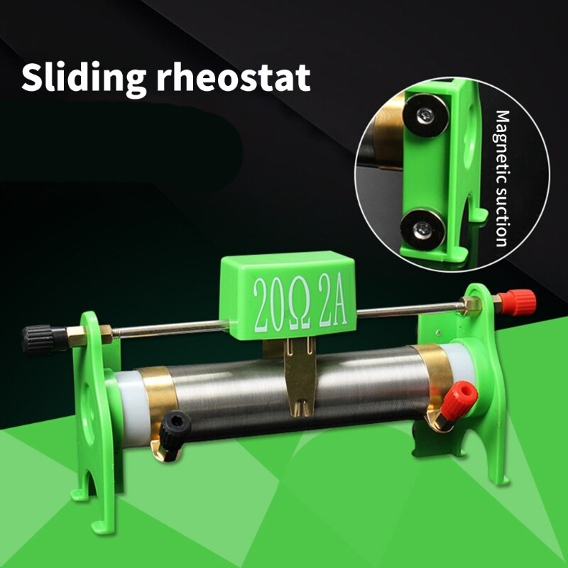2A 20Ω Sliding Rheostat For Circuit Testing And Physics Teaching Demonstration