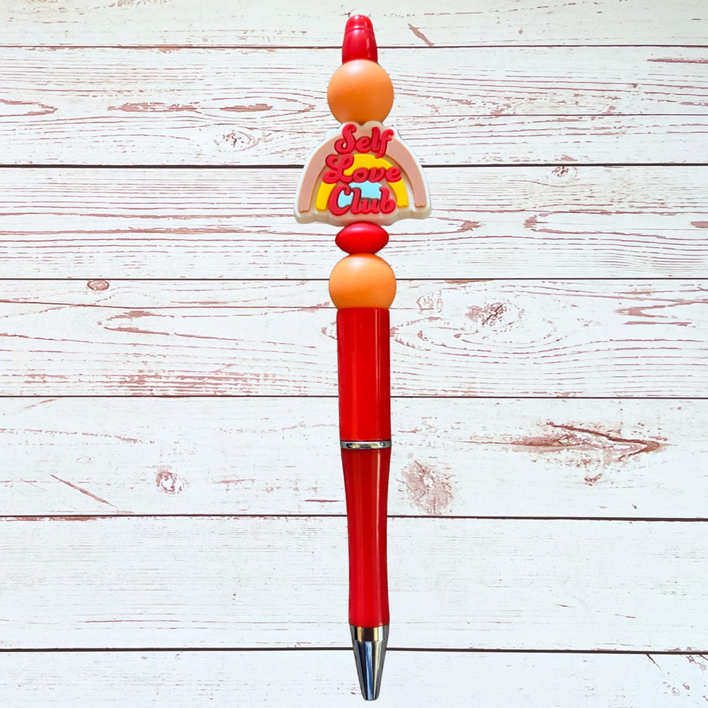 Self Love Beaded Pen Set | Positive Affirmation Designs
