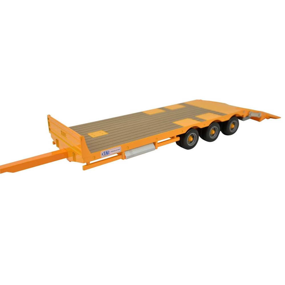 1/32 ERTL Kane Low Loader Yellow Trailer 43254