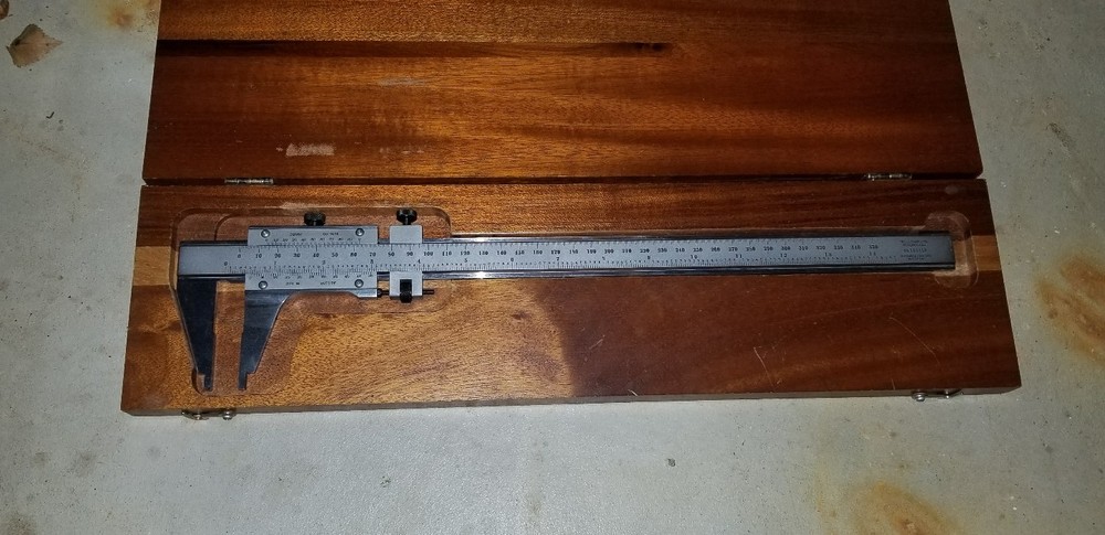 Starrett NO. 123 E&M Master Vernier Caliper 350MM