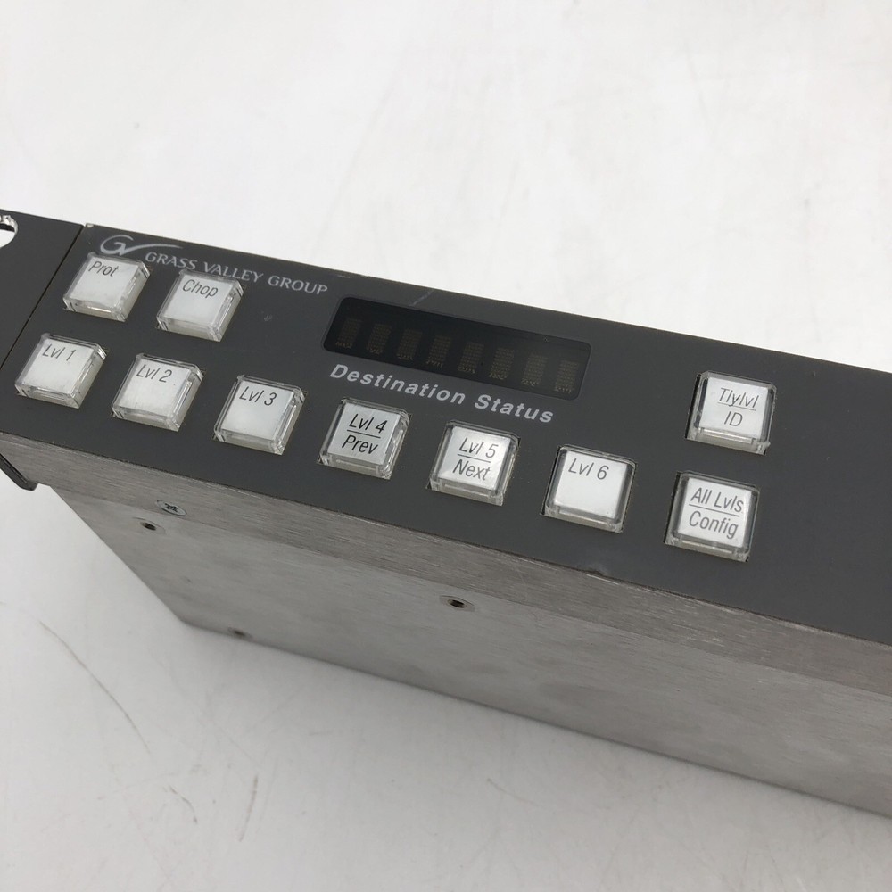 USED Grass Valley - Encore BPS Control Panel POWERS ON AS IS READ C