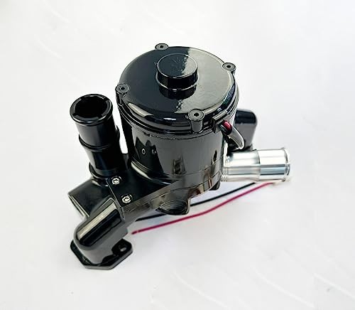 LS aluminum electric water pump for LS1 LS2 LS3 LS6 () Black