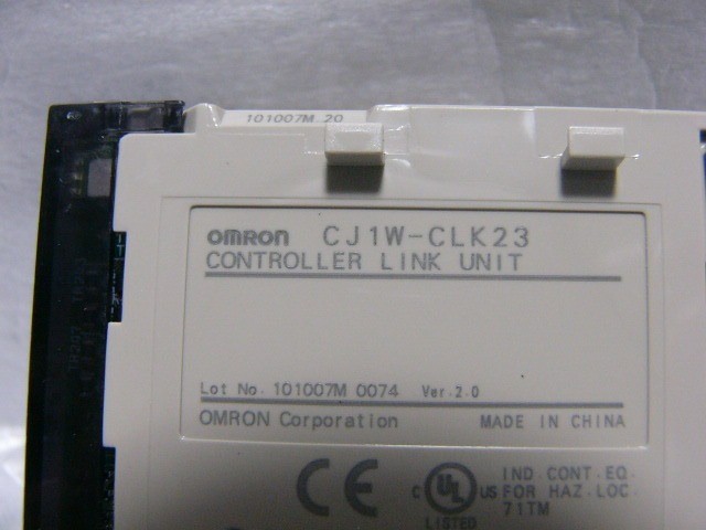 OMRON CJ1W-CLK23 PLC Controller Link Unit Guaranteed USED