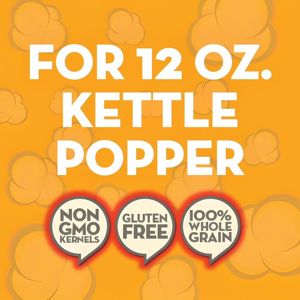 JOLLY TIME Kettle Popcorn Kit 18 Pack 12oz