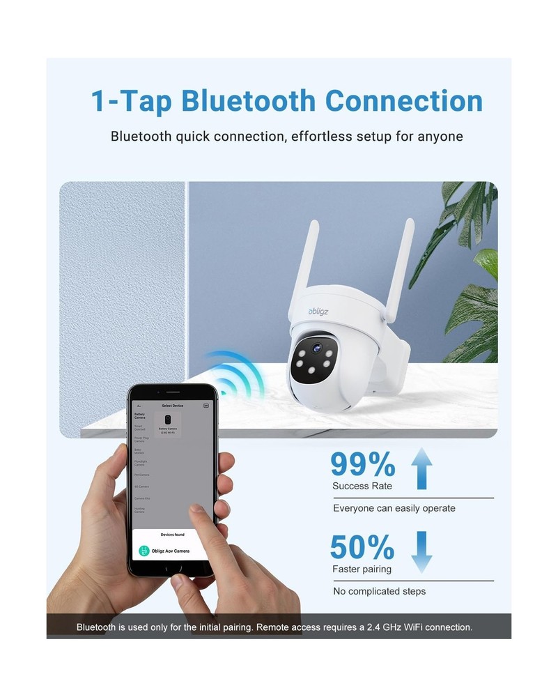 Solar Camera Security Outdoor - AOV 24/7 Recording Security Cameras Wireless ...