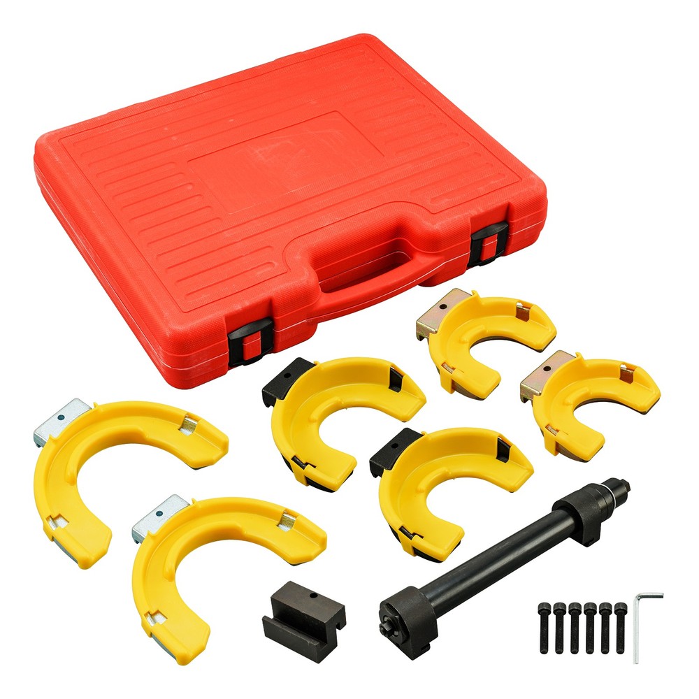 Fork Extractor Tool Macpherson Strut Coil Spring Compressor Kit Interchangeable