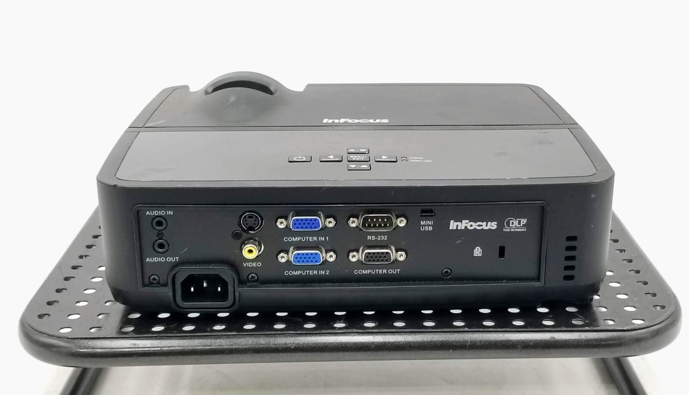 InFocus Model IN114 Black Projector - Lamp Hours 127
