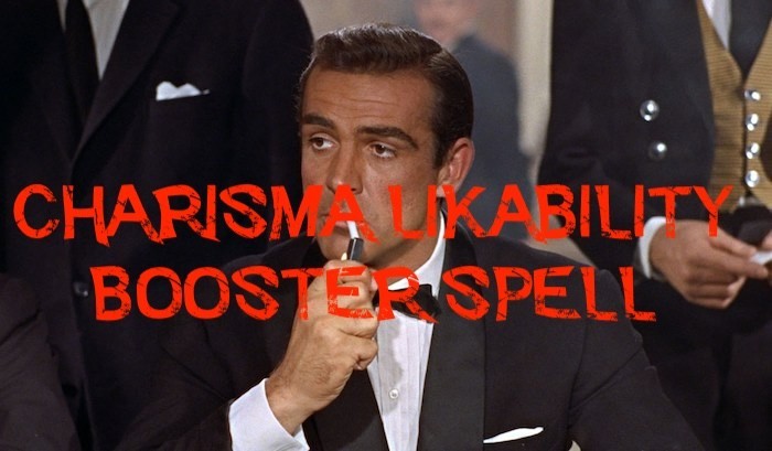 Charisma Likability Booster Spell