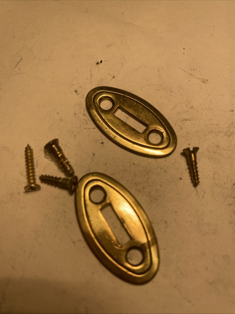 Brass Wedge Plates for Thompson Center Hawken Muzzleloader and Screws