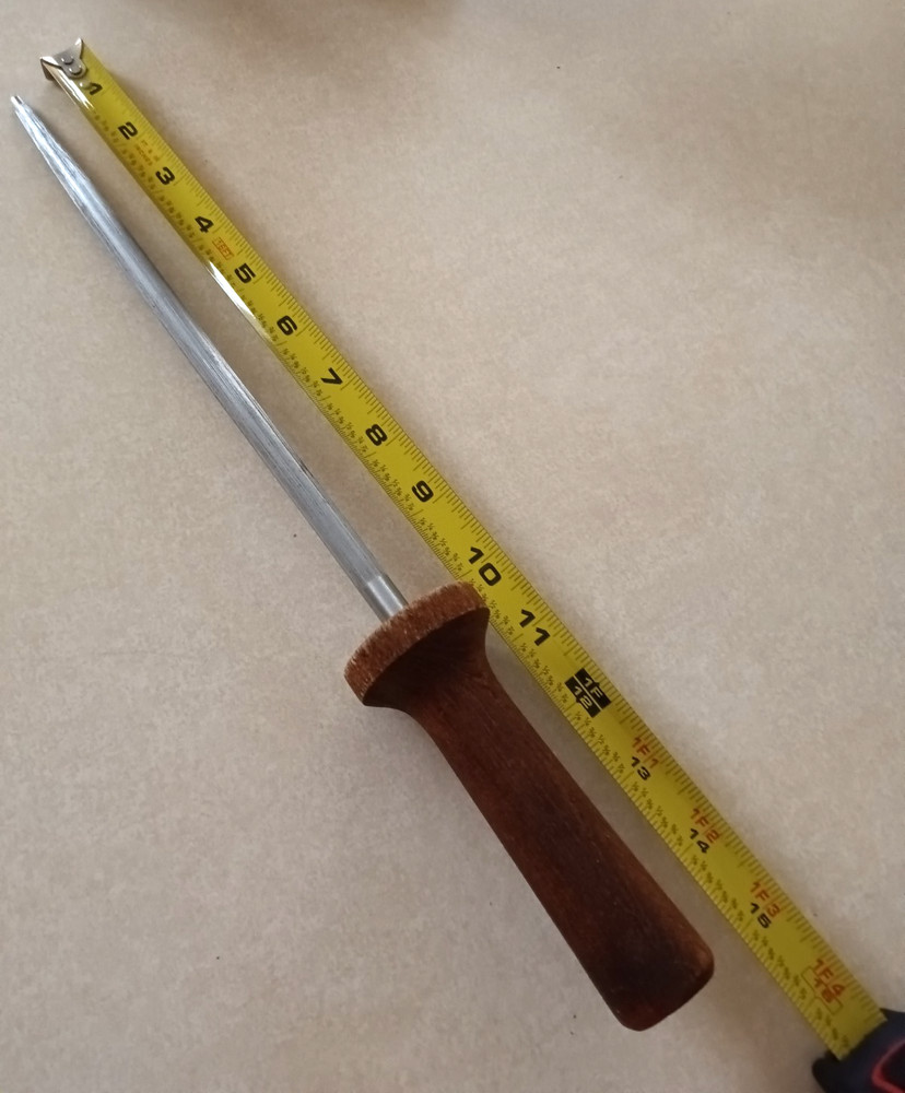 Knife Sharpener With Wood Handle Kitchen Utensil Restaurant