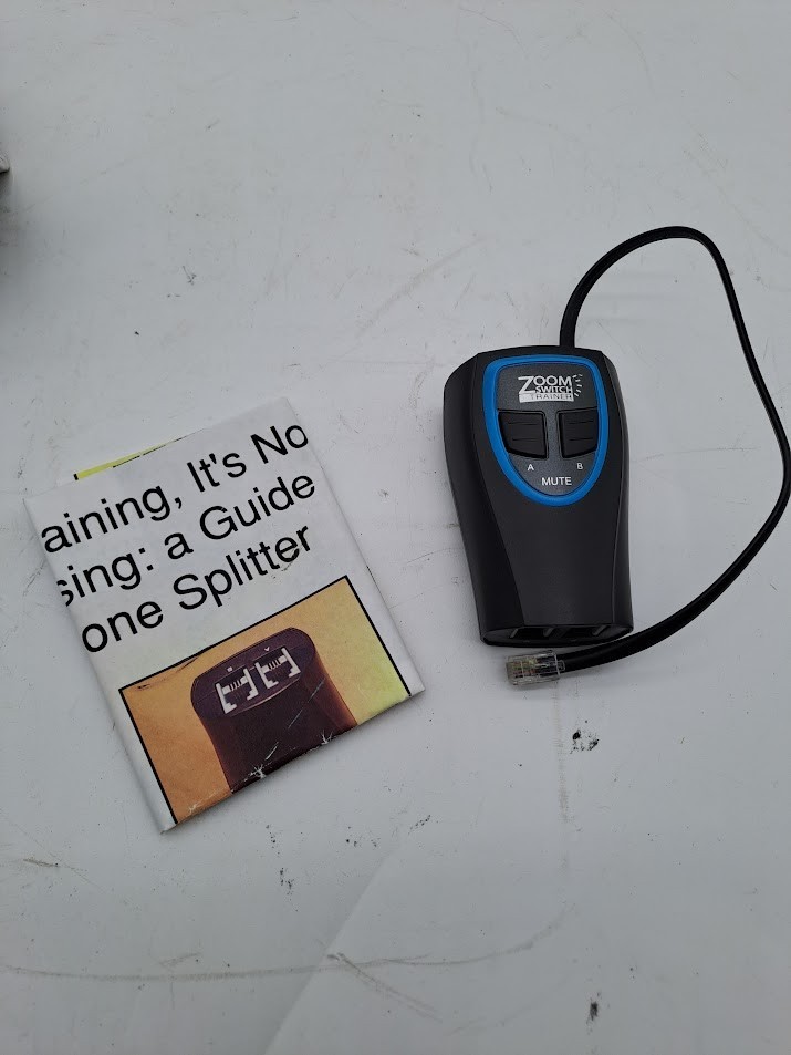 Zoom Switch Trainer Training Adapter Switch For Headsets