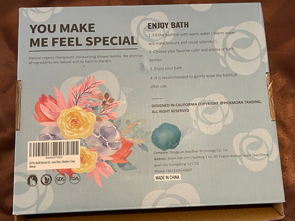 Pick Mora 30 piece Bath Bomb Gift Set
