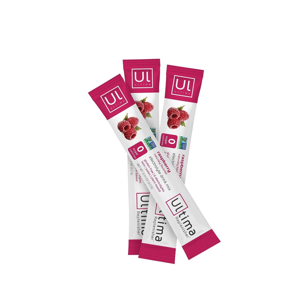 Ultima Replenisher, Electrolyte Hydration Drink Mix, Raspberry, 20 Count 9/26