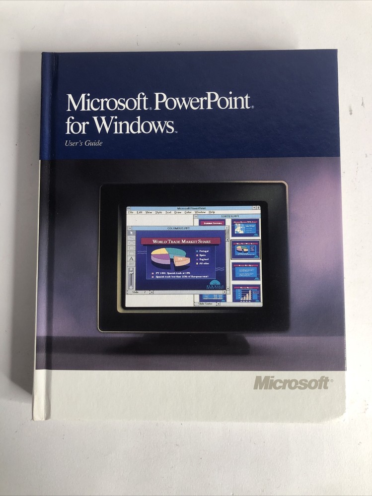 Microsoft Powerpoint For Windows Users Guide for the Windows 2.0 MS-DOS