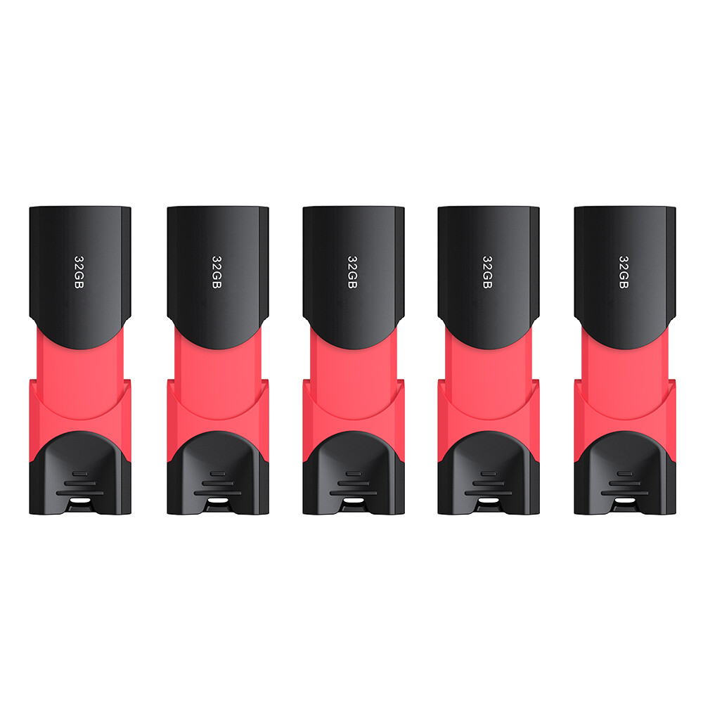 High Speed USB 3.0 32GB 10Pack Retractable Flash Drive Memory Storage USB Memory