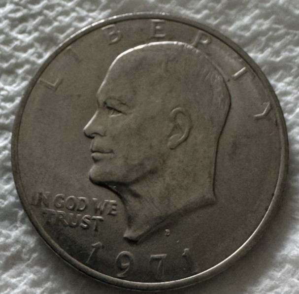 1971-D Eisenhower Dollar