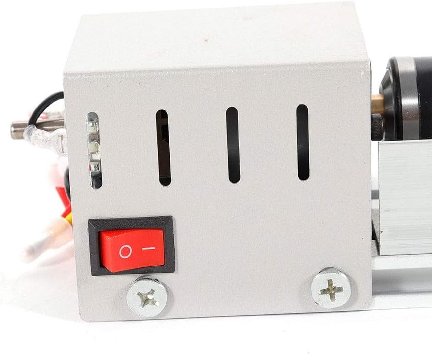 Efficient Mini Lathe for Wood Projects - Compact, Powerful & Quiet Operation