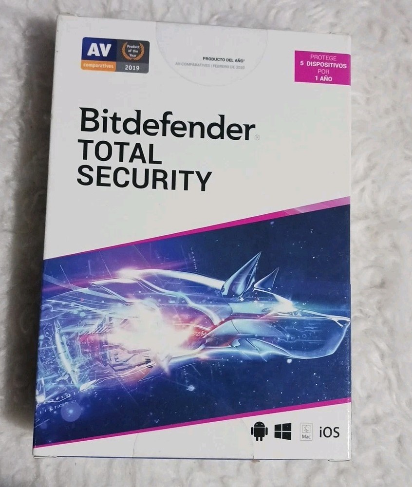 Bitdefender Total Security 2019 5 Devices 1 Year