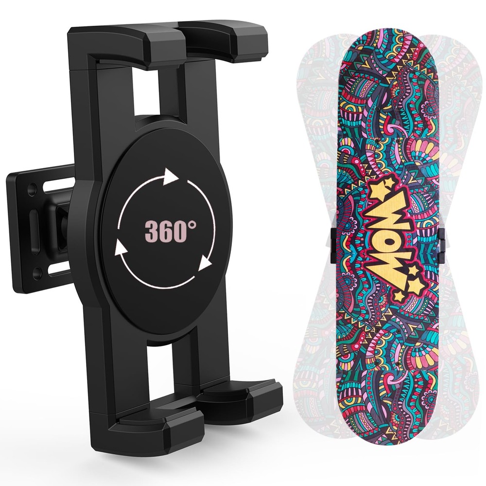 Skate Deck Wall Mount,360Â° rotatable Skateboard Wall Mount,Floating Display