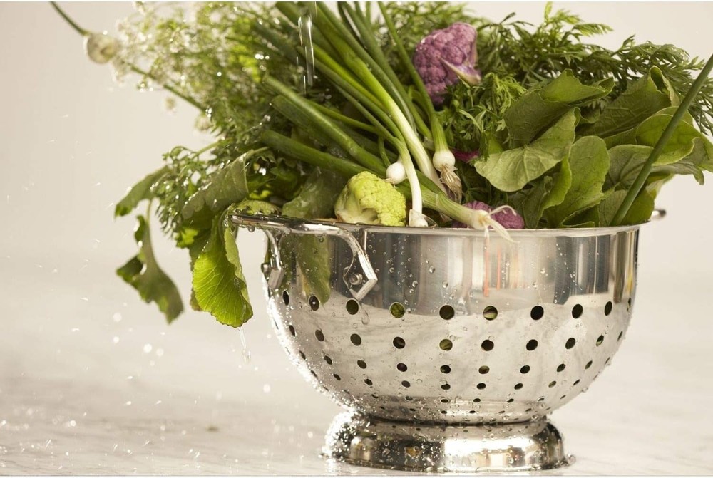Tools & Accessories Stainless Steel Colander 1.5 Quart Strainer Pasta Strainer