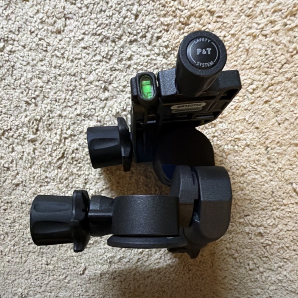 Benro GD3WH Geared Tripod Head Levelling Indicator Universal Camera Mount